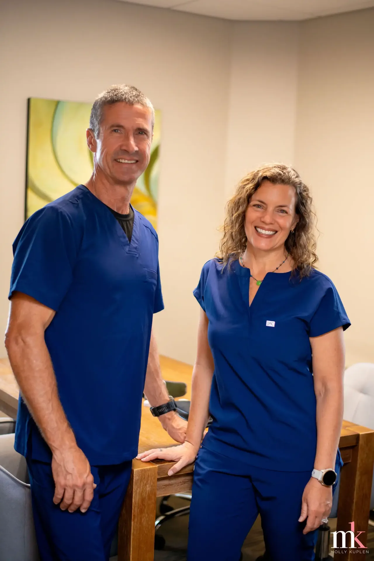 Dr. Mark and Tandi Hechler providing personalized care